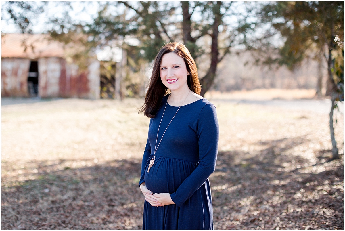Sweet Winter Maternity Session Loren & Tyler Jackson, TN Maternity