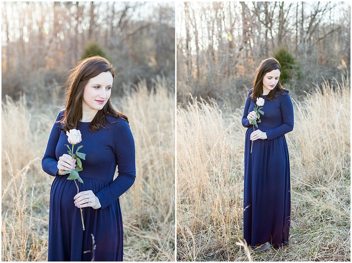 Sweet Winter Maternity Session Loren & Tyler Jackson, TN Maternity
